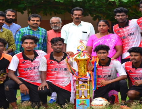 Anith Memorial Ever rolling Football Tournament First Prize Winner 2020 Department of  Sanskrit