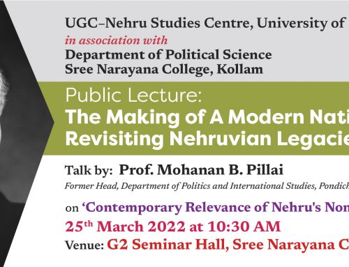 The making of a modern Nation: Revisiting Nehruvian Legacies