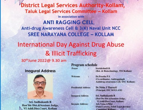 Observance of International Day Against Drug Abuse & Illicit Trafficking