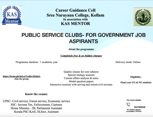 Public service clubs- for Govt. Job Aspirants