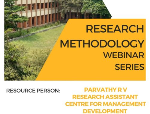 Webinar Series on Research Methodology