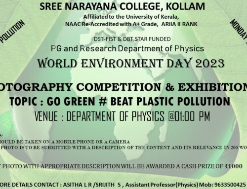 World Environment Day 2023 : Photography Competition & Exhibition