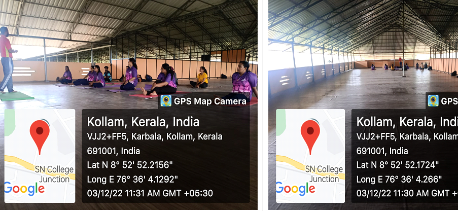 group exercise studio