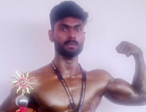 Leen Samkutty  (III BA  Economics) Won Best Physique Gold Medal