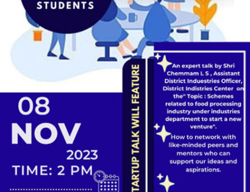 A Startup Talk for Students