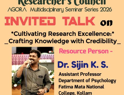 Invited Talk on ” Cultivating Research Excellence : Crafting knowledge with Credibility” on 25/02/2026