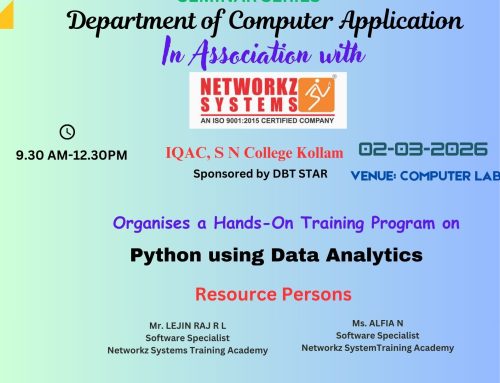 Hands-on-Training on “Python Using Data Analytics” – 02/03/2026
